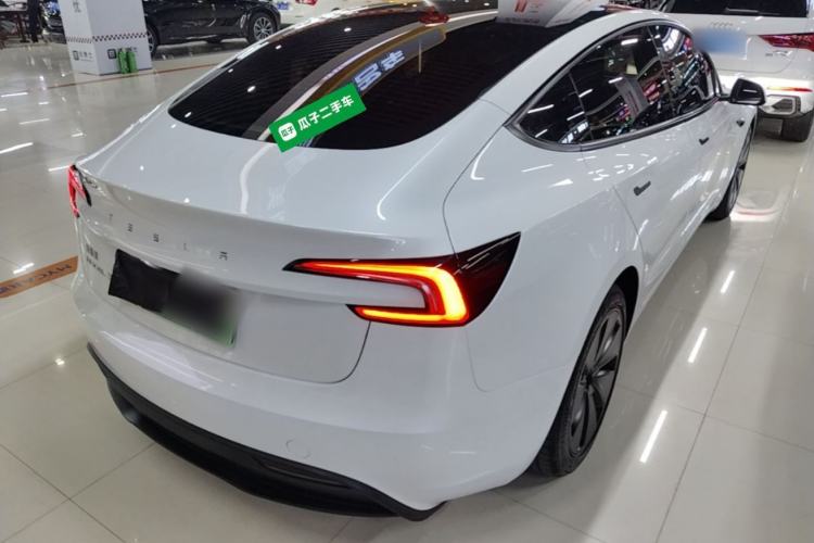 Used Tesla Model 3 2025 Model Revised Long-Range All-Wheel-Drive Version Rear Right 45 Deg