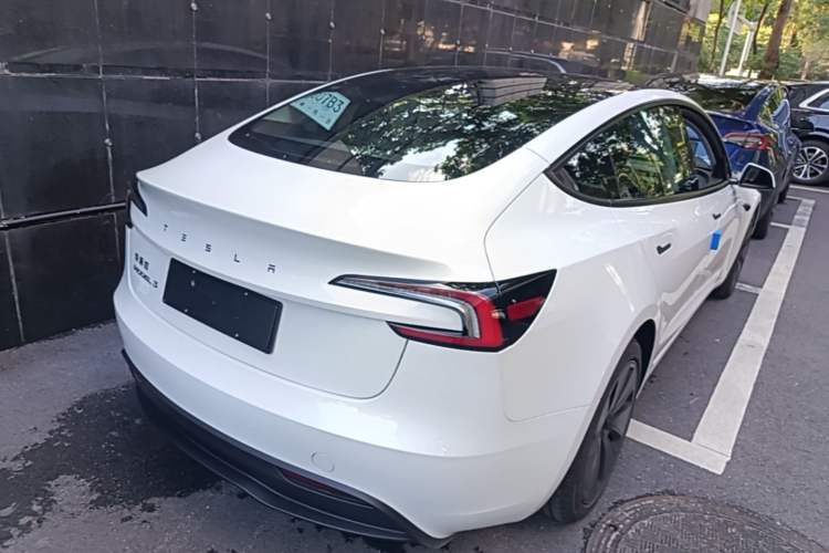 Used Tesla Model 3 2025 Model Revised Rear-Wheel-Drive Version Rear Right 45 Deg