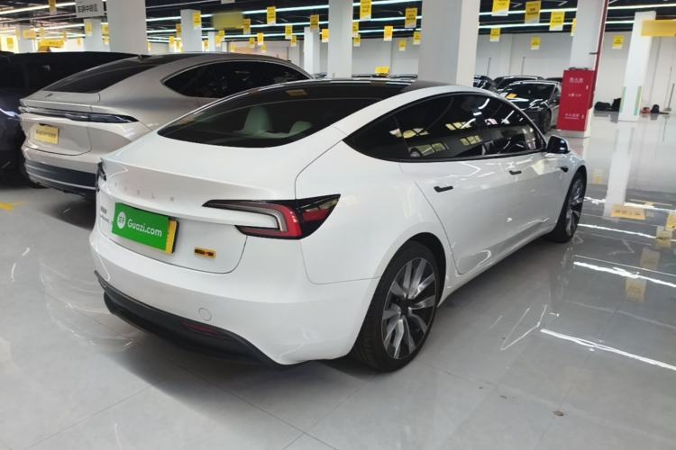 Used Tesla Model 3 2025 Rear-Wheel-Drive Version Rear Right 45 Deg