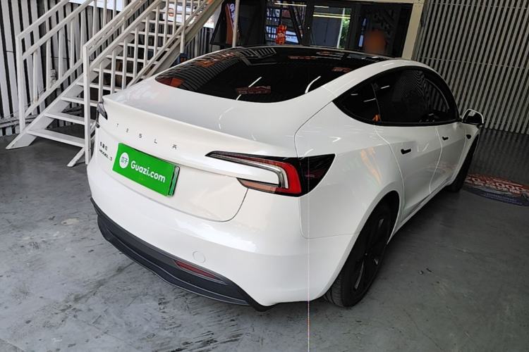 Used Tesla Model 3 2025 Rear-Wheel-Drive Version Rear Right 45 Deg