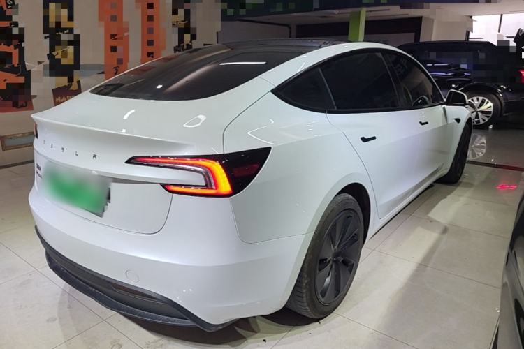Used Tesla Model 3 2025 Rear-Wheel-Drive Version Rear Right 45 Deg