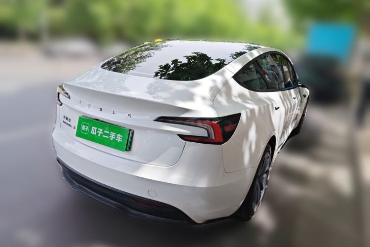 Used Tesla Model 3 2025 Model Revised Rear-Wheel-Drive Version Rear Right 45 Deg