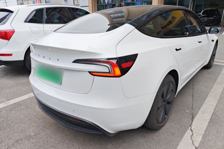 Used Tesla Model 3 2025 Long-Range All-Wheel-Drive Version Rear Right 45 Deg