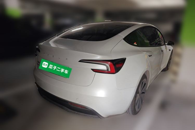 Used Tesla Model 3 2025 Long-Range All-Wheel-Drive Version Rear Right 45 Deg