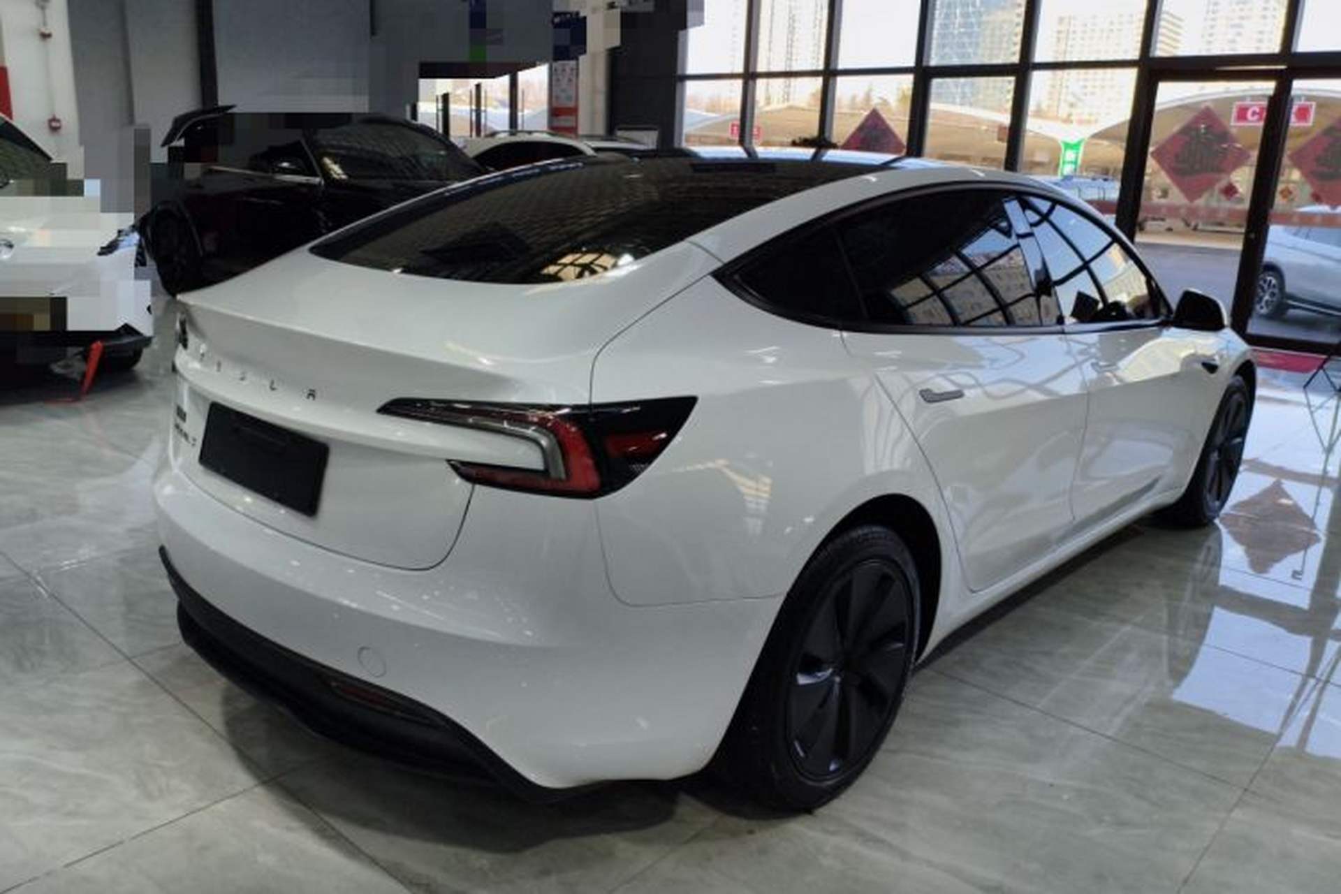 Used Tesla Model 3 2025 Rear-Wheel-Drive Version Rear Right 45 Deg