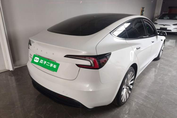 Used Tesla Model 3 2025 Long-Range All-Wheel-Drive Version Rear Right 45 Deg