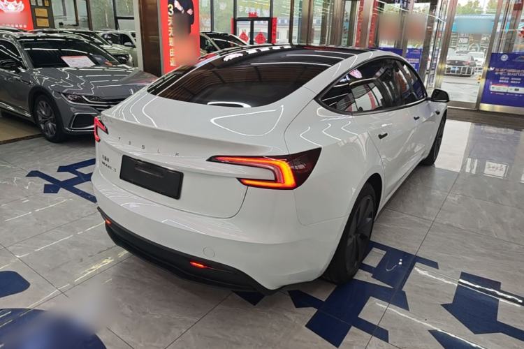 Used Tesla Model 3 2025 Rear-Wheel-Drive Version Rear Right 45 Deg