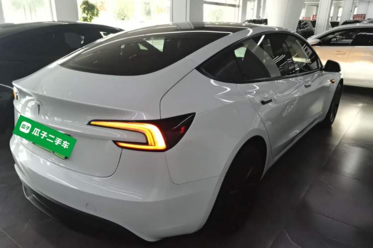 Used Tesla Model 3 2025 Model Revised Rear-Wheel-Drive Version Rear Right 45 Deg