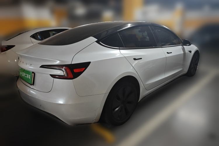 Used Tesla Model 3 2025 Rear-Wheel-Drive Version Rear Right 45 Deg