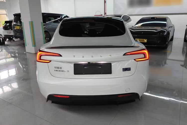 Used Tesla Model 3 2025 Model High-Performance All-Wheel-Drive Version Rear