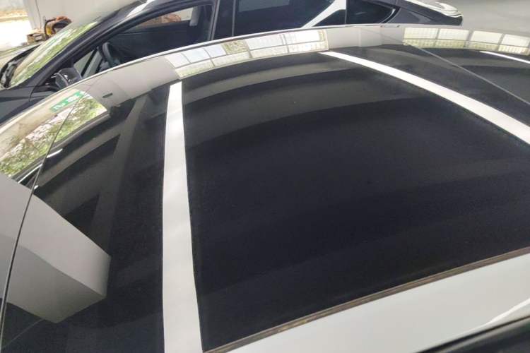 Used Tesla Model 3 2025 Model High-Performance All-Wheel-Drive Version Roof