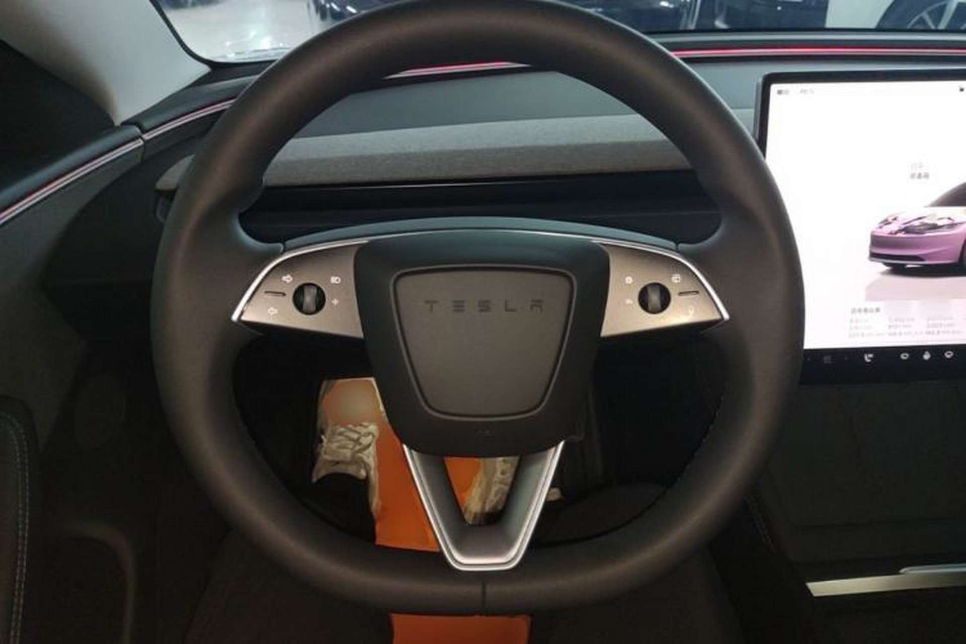 Used Tesla Model 3 2025 Long-Range All-Wheel-Drive Version Steering Wheel