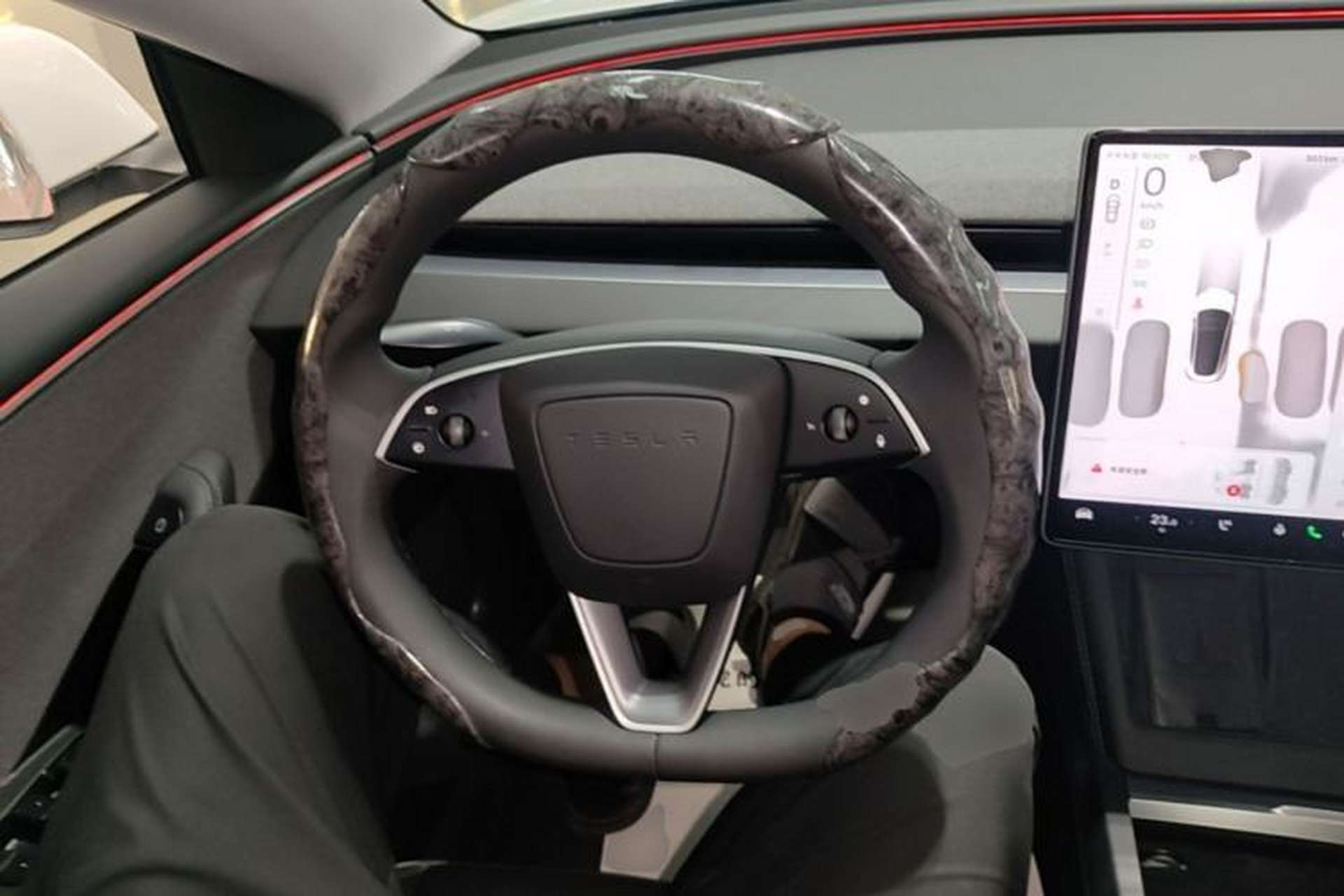 Used Tesla Model 3 2025 Model Long-Range Rear-Wheel-Drive Version Steering Wheel