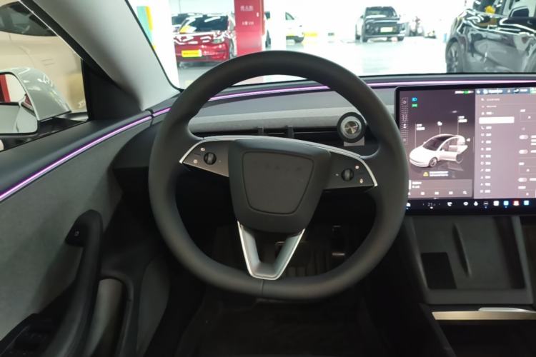 Used Tesla Model 3 2025 Model Revised Long-Range Rear-Wheel-Drive Version Steering Wheel