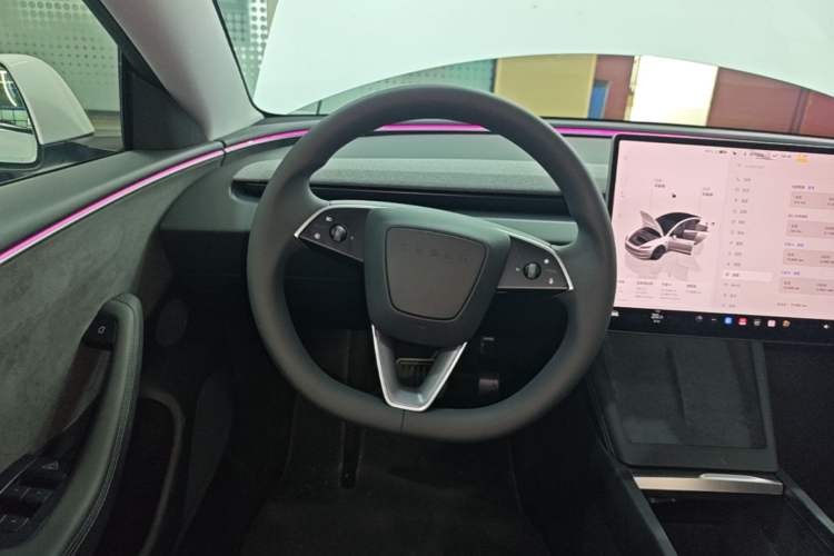 Used Tesla Model 3 2025 Model Revised Long-Range All-Wheel-Drive Version Steering Wheel