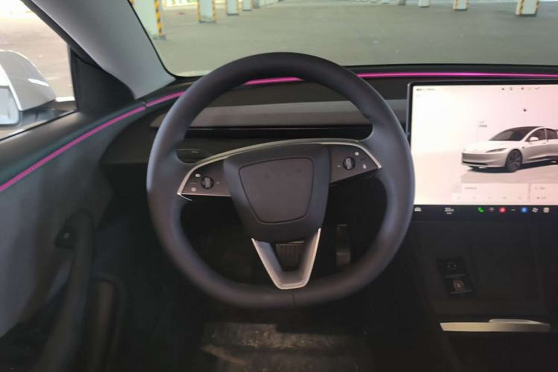 Used Tesla Model 3 2025 Model Revised Rear-Wheel-Drive Version Steering Wheel