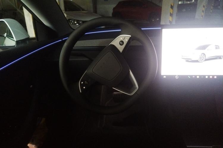 Used Tesla Model 3 2025 Long-Range All-Wheel-Drive Version Steering Wheel