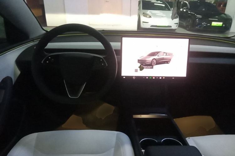 Used Tesla Model 3 2025 Model Revised Long-Range Rear-Wheel-Drive Version Steering Wheel