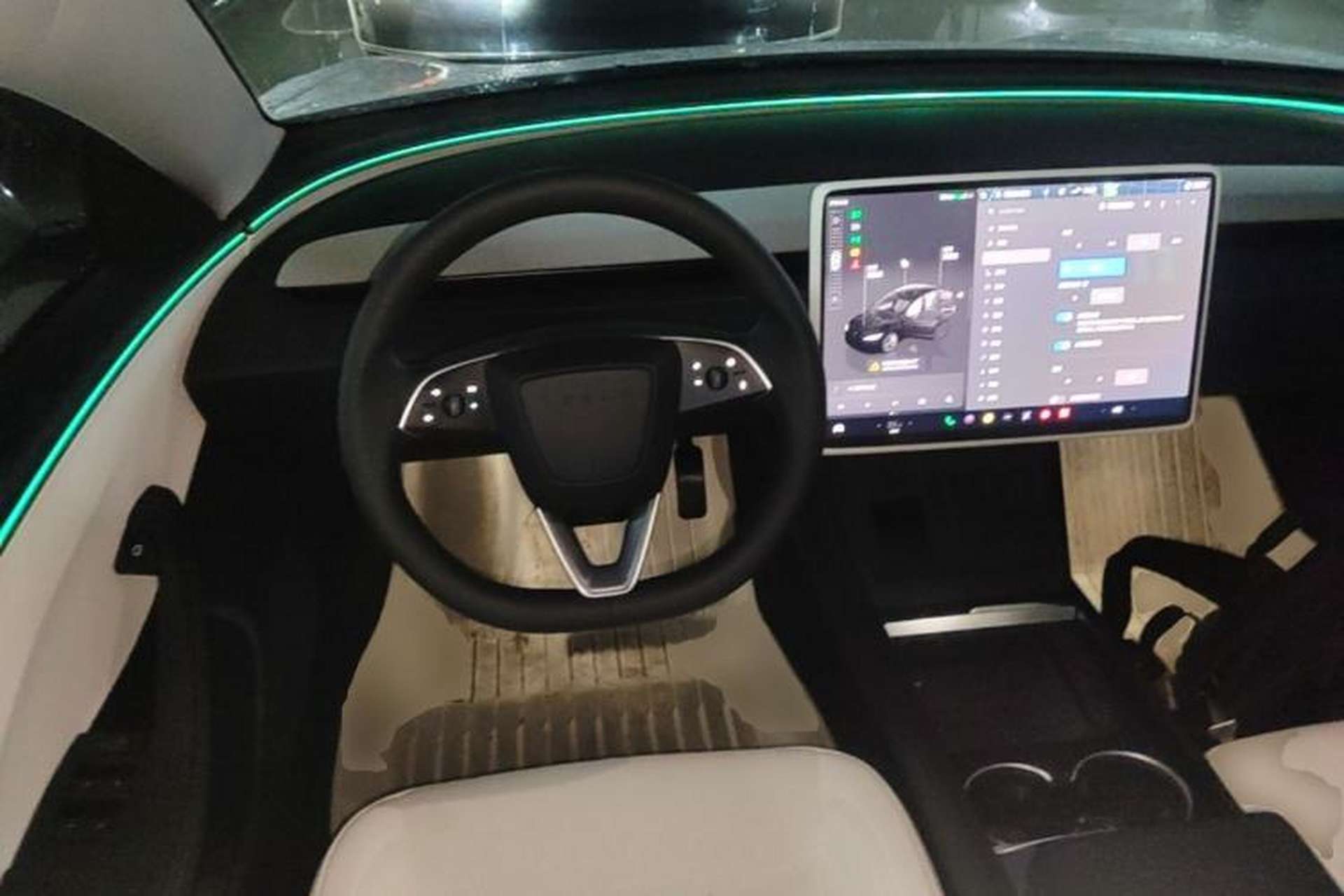 Used Tesla Model 3 2025 Rear-Wheel-Drive Version Steering Wheel