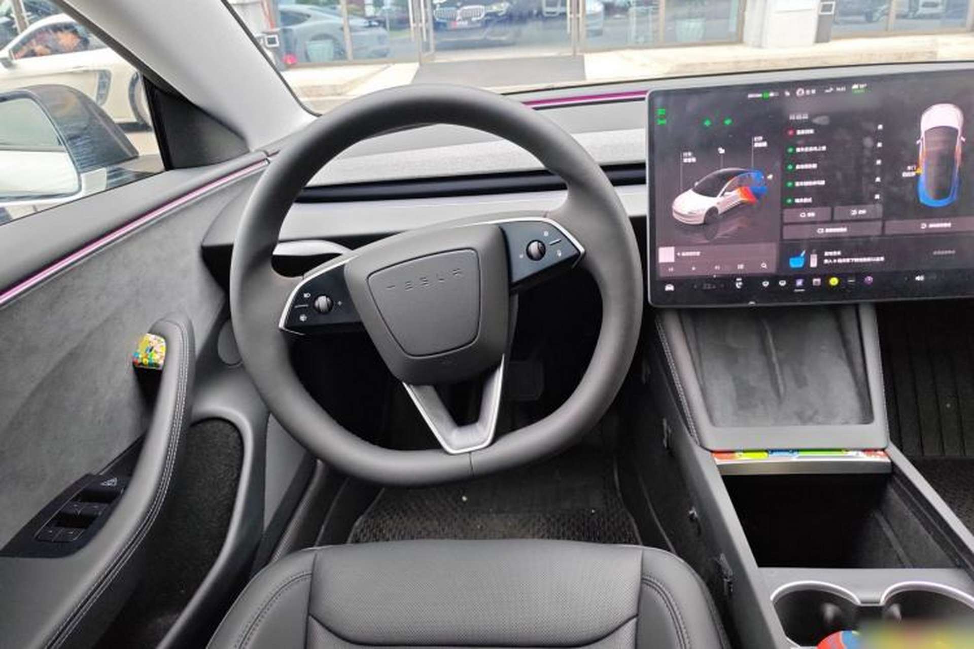 Used Tesla Model 3 2025 Long-Range All-Wheel-Drive Version Steering Wheel