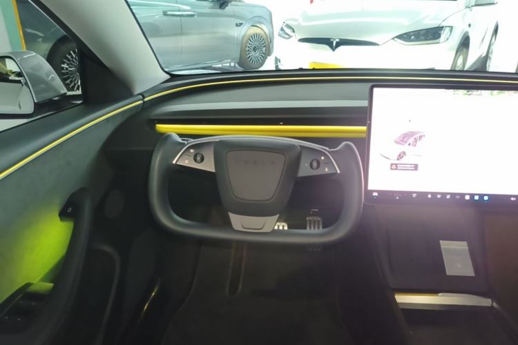 Used Tesla Model 3 2025 Model High-Performance All-Wheel-Drive Version Steering Wheel