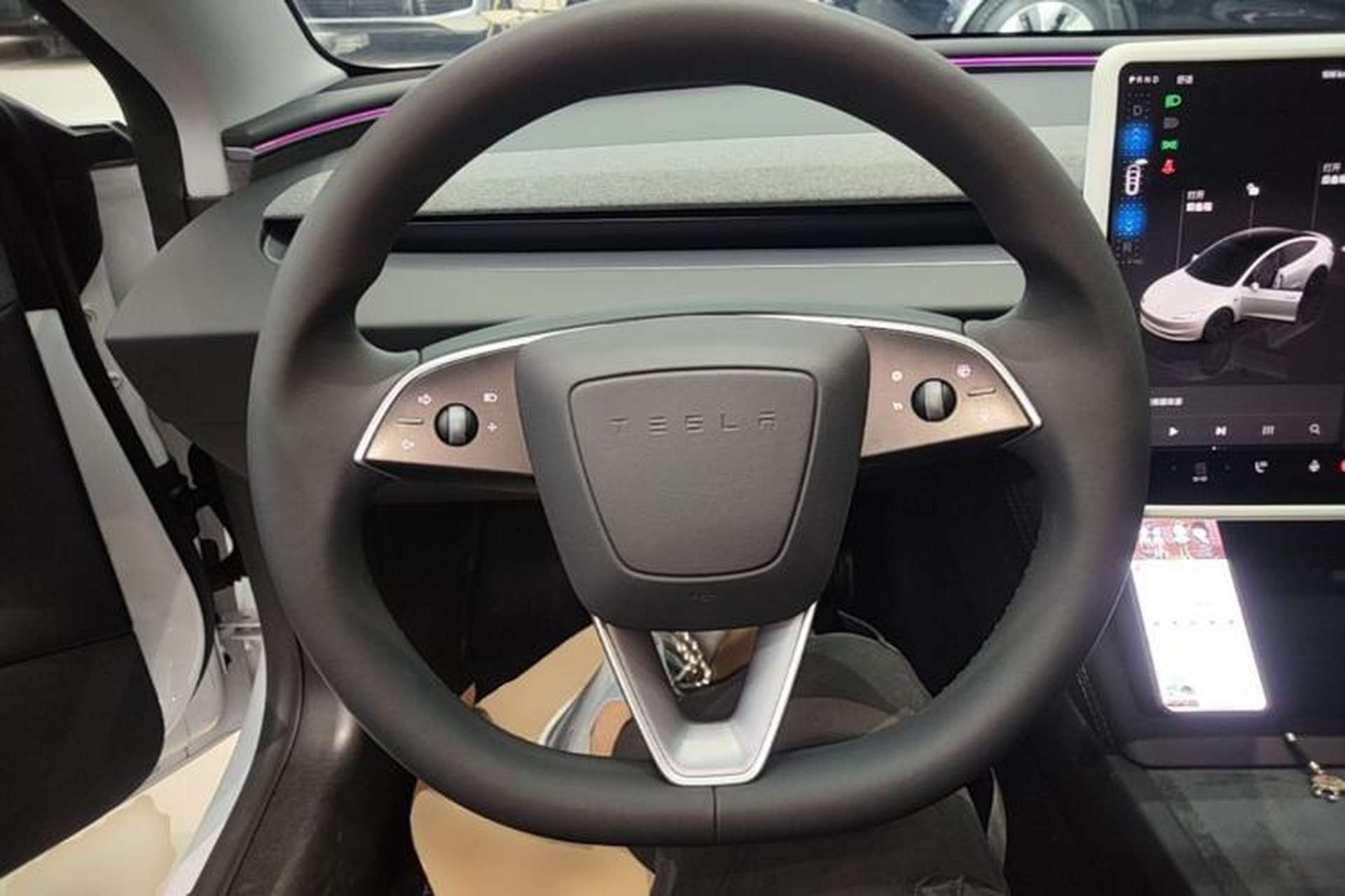 Used Tesla Model 3 2025 Rear-Wheel-Drive Version Steering Wheel