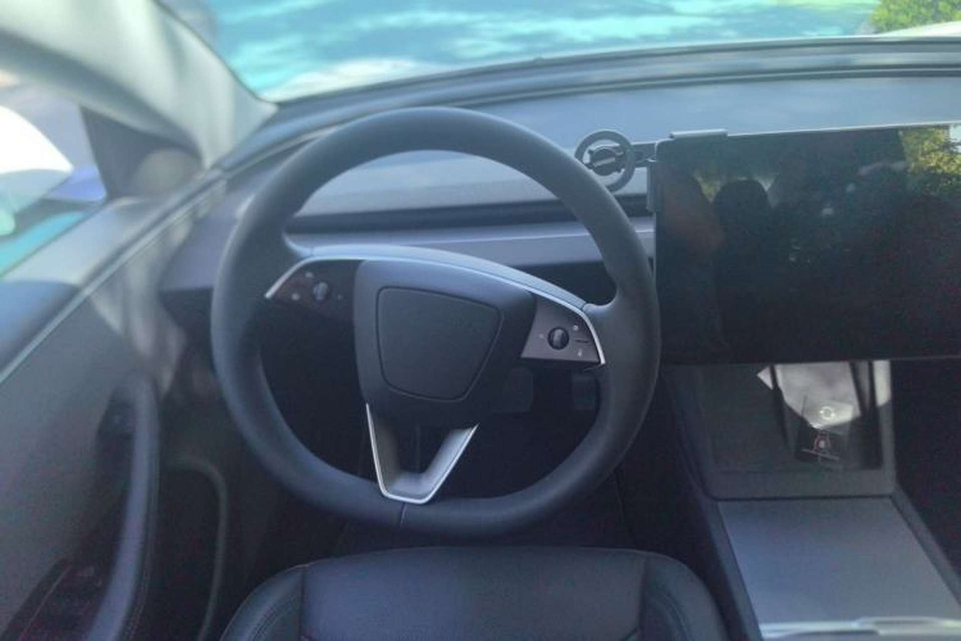 Used Tesla Model 3 2025 Model Revised Long-Range Rear-Wheel-Drive Version Steering Wheel