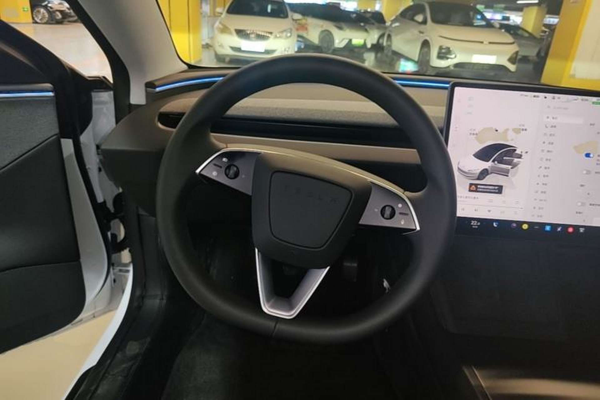 Used Tesla Model 3 2025 Model Revised Rear-Wheel-Drive Version Steering Wheel