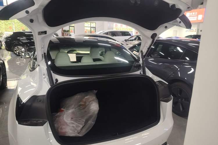 Used Tesla Model 3 2025 Model Long-Range Rear-Wheel-Drive Version Trunk