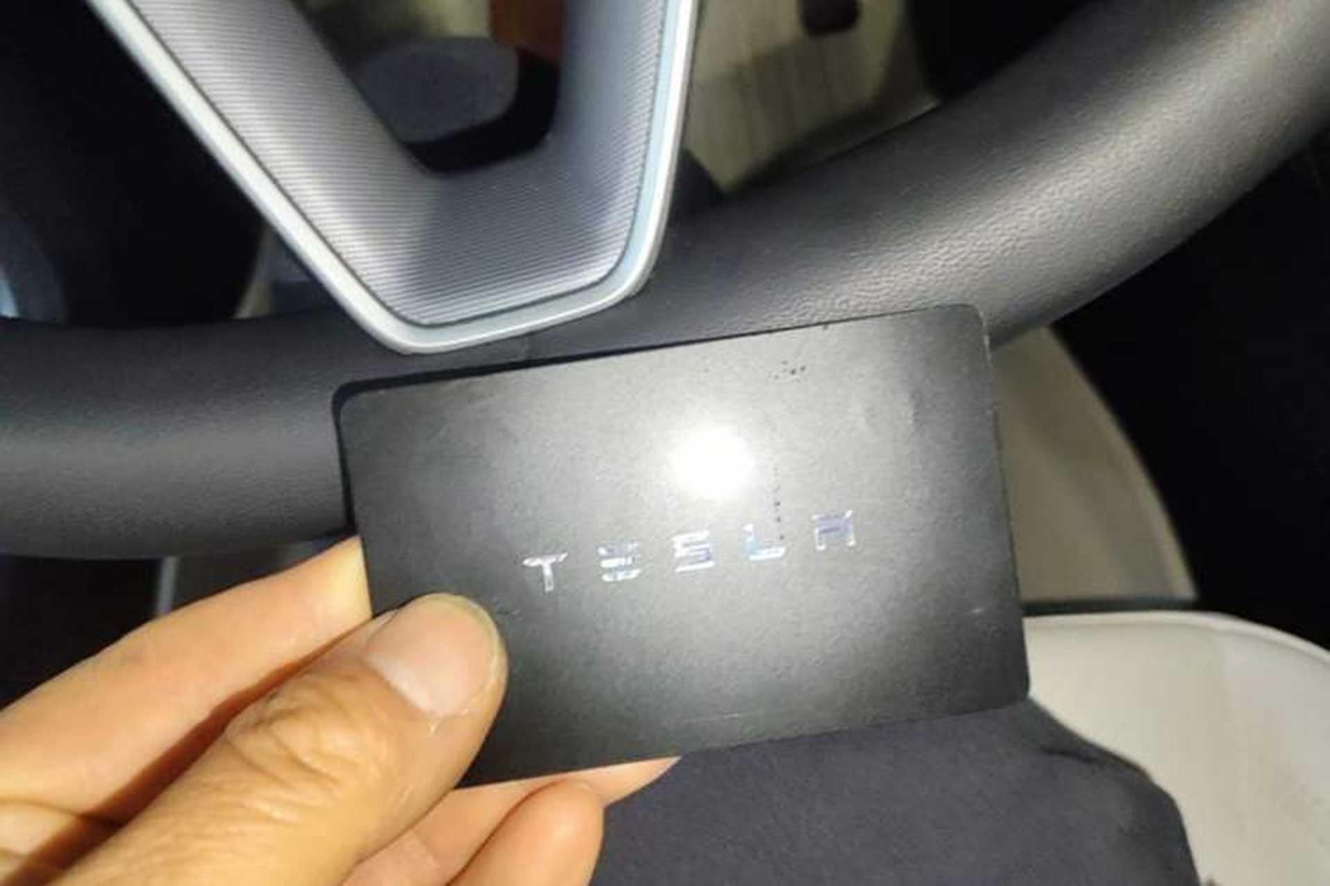 Used Tesla Model 3 2025 Rear-Wheel-Drive Version Vehicle Key