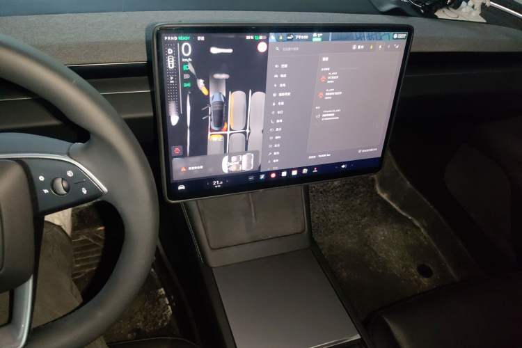 Used Tesla Model 3 2025 Rear-Wheel-Drive Version Audio And AC Panel