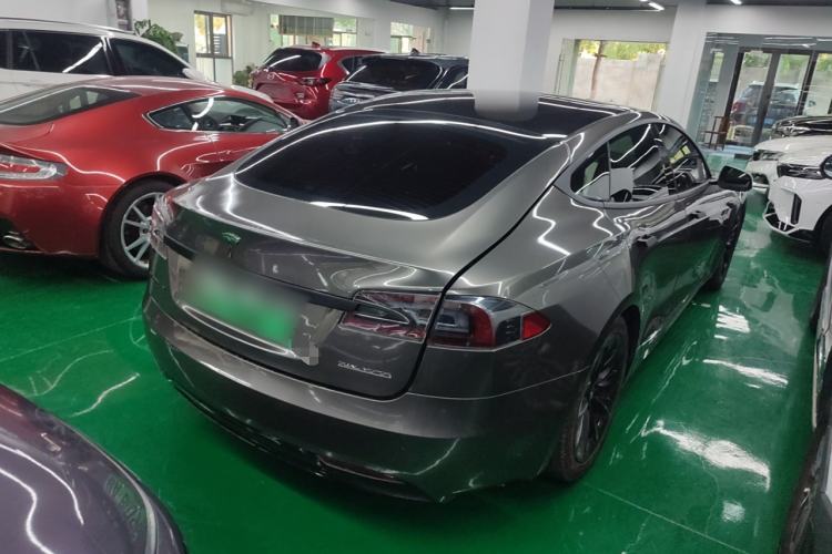 Used Tesla Model S 2017 S 75D Standard Range Edition Rear Right 45 Deg
