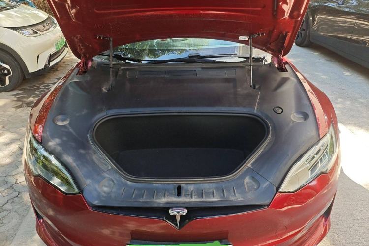 Used Tesla Model S 2023 Three-Motor All-Wheel-Drive Plaid Version Engine Bay
