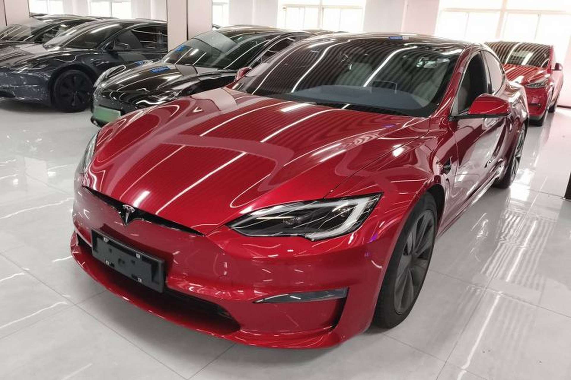 Used Tesla Model S 2023 Dual-Motor All-Wheel-Drive Version Front Left 45 Deg