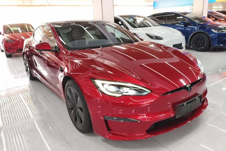 Used Tesla Model S 2023 Dual-Motor All-Wheel-Drive Version Front Right 45 Deg