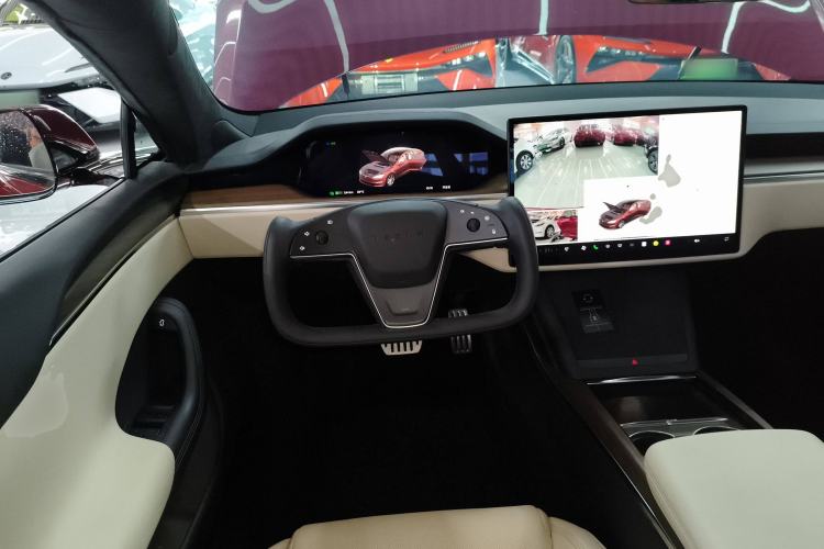 Used Tesla Model S 2023 Dual-Motor All-Wheel-Drive Version Steering Wheel