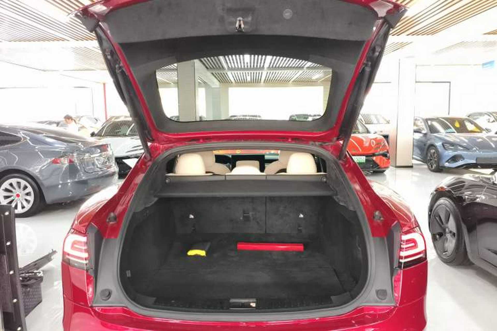 Used Tesla Model S 2023 Dual-Motor All-Wheel-Drive Version Trunk