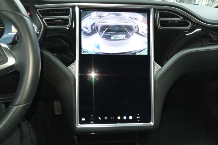 Used Tesla Model S 2014 S 85 Audio And AC Panel