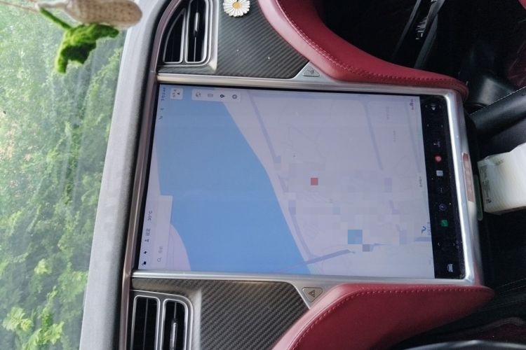 Used Tesla Model S  Audio And AC Panel