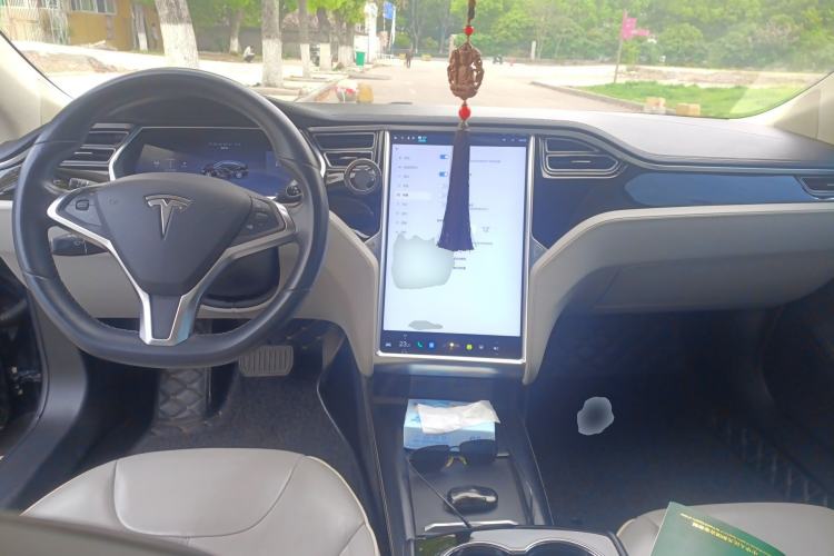 Used Tesla Model S 2014 S 85 Center Console