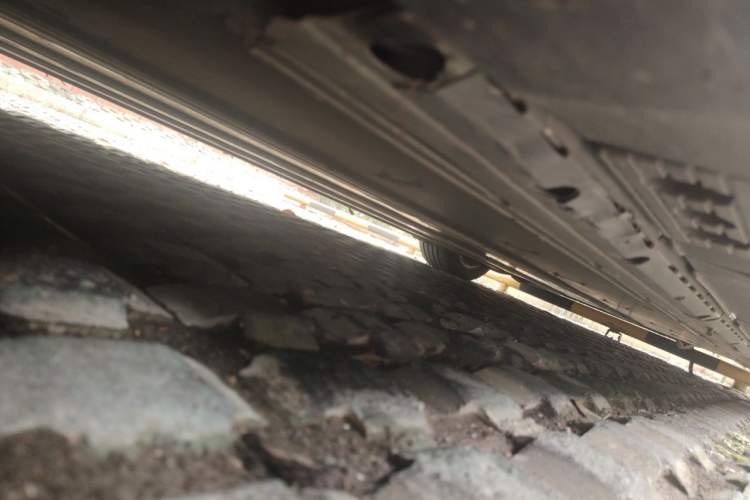 Used Tesla Model S 2014 S P85 Chassis Front Left