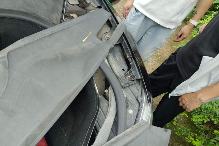Used Tesla Model S  Engine Bay Left