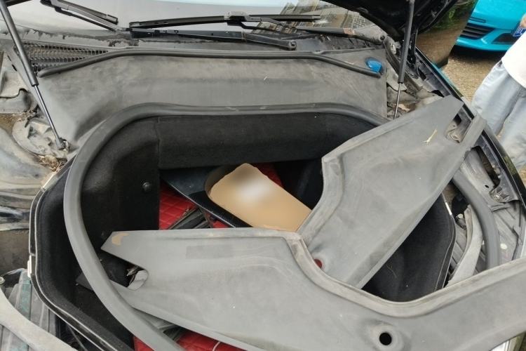 Used Tesla Model S  Engine Bay