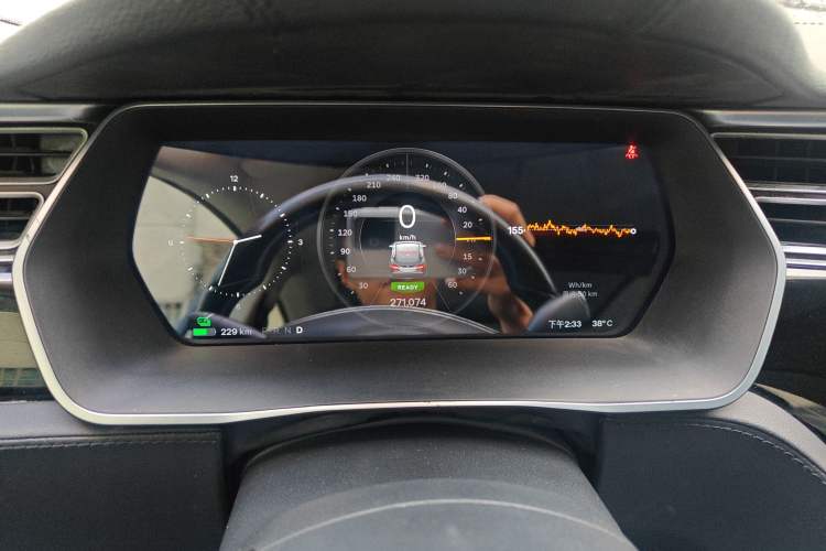Used Tesla Model S 2014 S 85 Instrument Cluster
