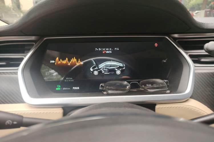 Used Tesla Model S 2014 S P85 Instrument Cluster