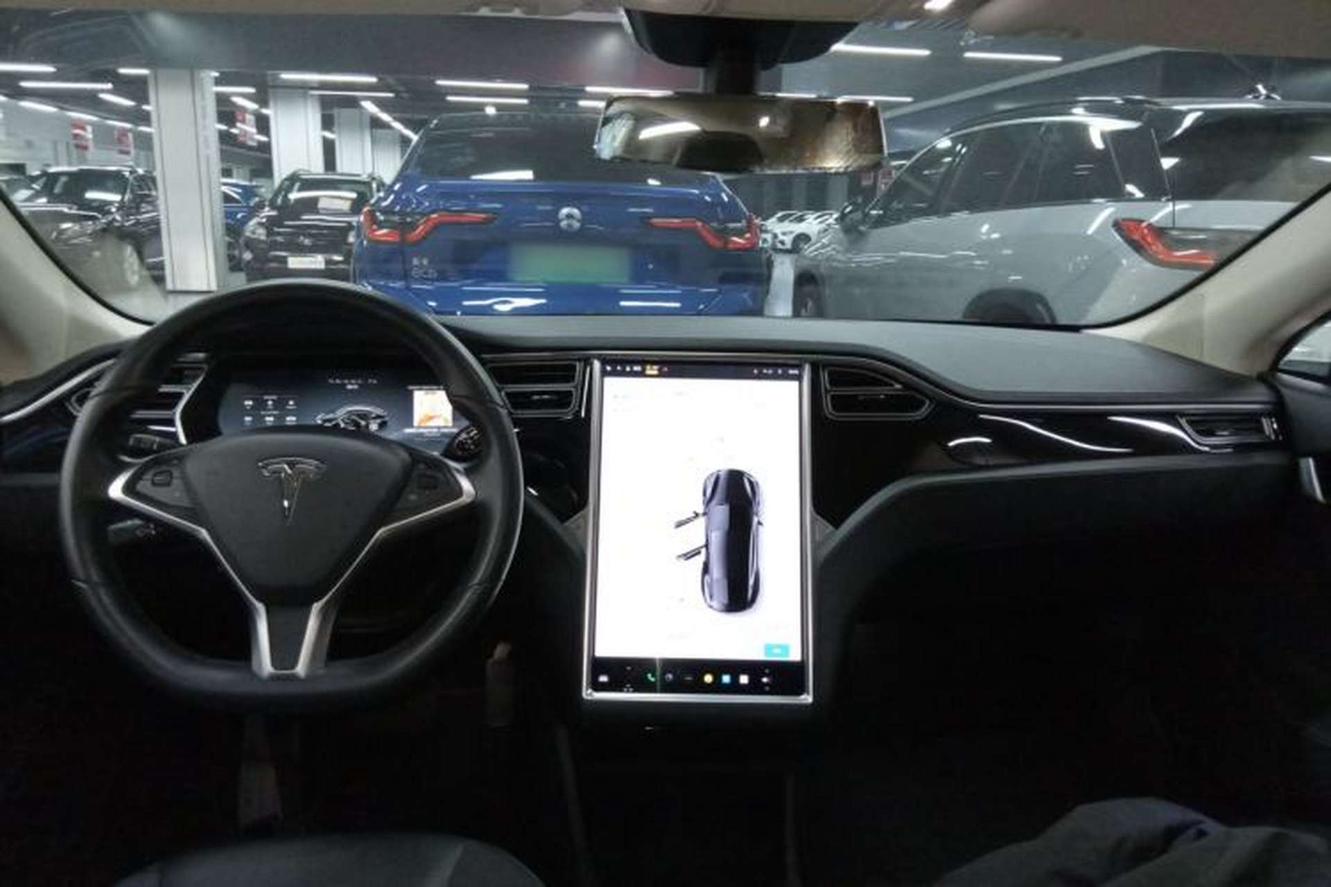 Used Tesla Model S 2014 S 85 Interior 2