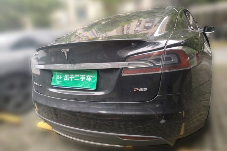 Used Tesla Model S 2014 S P85 Rear