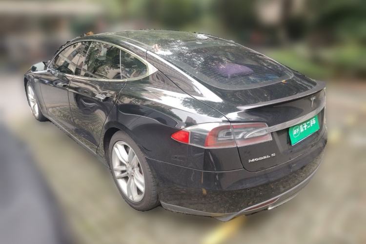 Used Tesla Model S 2014 S P85 Rear Left 45 Deg