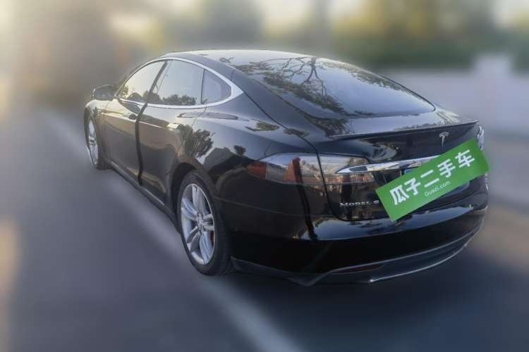Used Tesla Model S 2014 S P85 Rear Left 45 Deg