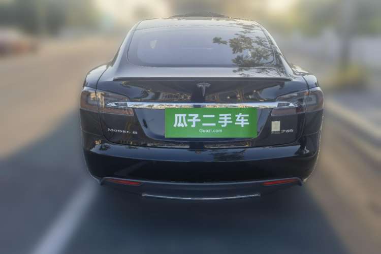 Used Tesla Model S 2014 S P85 Rear